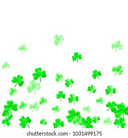 Shamrock background for Saint Patricks Day.