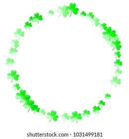 Shamrock background for Saint Patricks Day.