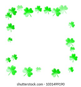 Shamrock background for Saint Patricks Day.
