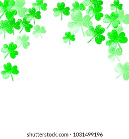 Shamrock background for Saint Patricks Day.