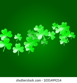 Shamrock background for Saint Patricks Day.