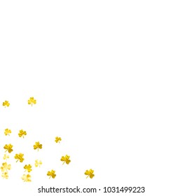 Shamrock background for Saint Patricks Day.