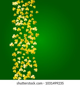 Shamrock background for Saint Patricks Day.