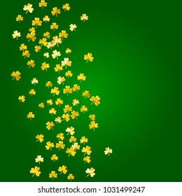Shamrock background for Saint Patricks Day.