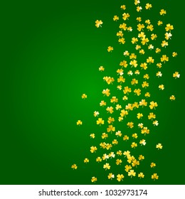 Shamrock background for Saint Patricks Day.