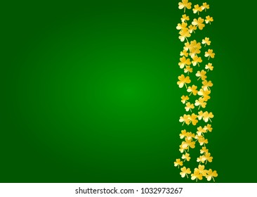 Shamrock background for Saint Patricks Day. 
