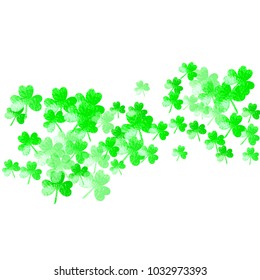 Shamrock background for Saint Patricks Day.