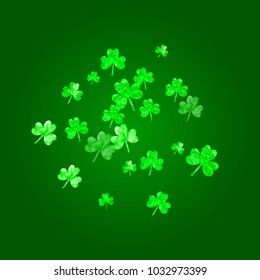 Shamrock background for Saint Patricks Day.