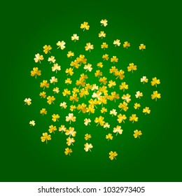 Shamrock background for Saint Patricks Day.