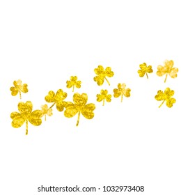 Shamrock background for Saint Patricks Day.