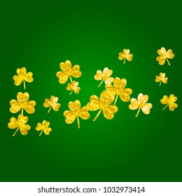 Shamrock background for Saint Patricks Day.
