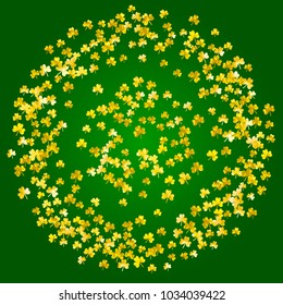 Shamrock background for Saint Patricks Day.