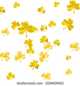 Shamrock background for Saint Patricks Day.