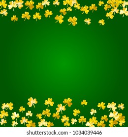 Shamrock background for Saint Patricks Day.