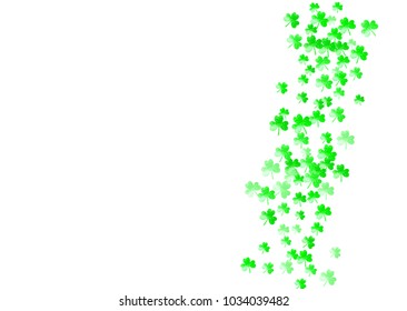 Shamrock background for Saint Patricks Day. 