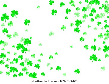 Shamrock background for Saint Patricks Day. 