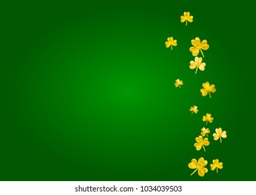 Shamrock background for Saint Patricks Day. 