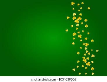Shamrock background for Saint Patricks Day. 