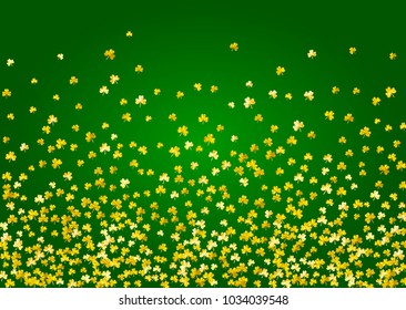 Shamrock background for Saint Patricks Day. 