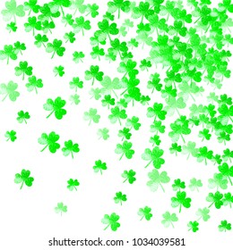 Shamrock background for Saint Patricks Day.