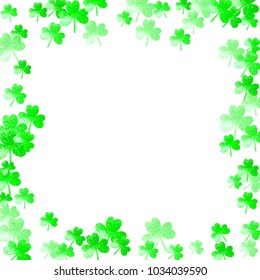 Shamrock background for Saint Patricks Day.