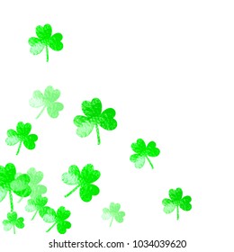 Shamrock background for Saint Patricks Day.