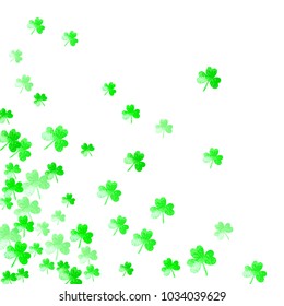 Shamrock background for Saint Patricks Day.