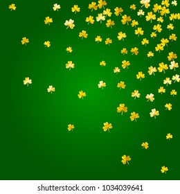 Shamrock background for Saint Patricks Day.