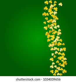 Shamrock background for Saint Patricks Day.