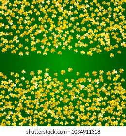Shamrock background for Saint Patricks Day.