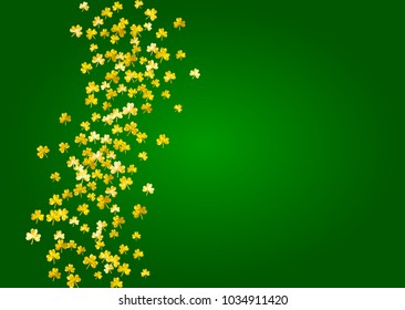 Shamrock background for Saint Patricks Day. 