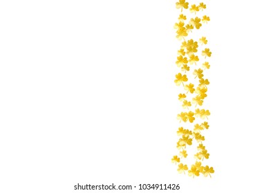 Shamrock background for Saint Patricks Day. 
