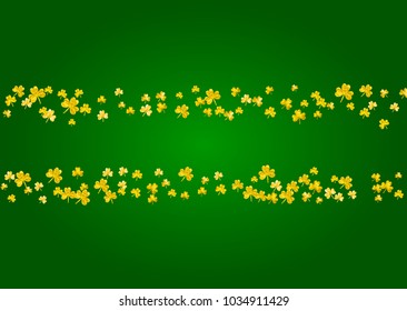 Shamrock background for Saint Patricks Day. 