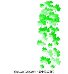 Shamrock background for Saint Patricks Day.