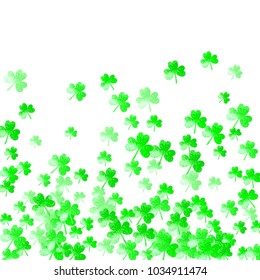 Shamrock background for Saint Patricks Day.