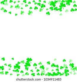 Shamrock background for Saint Patricks Day.