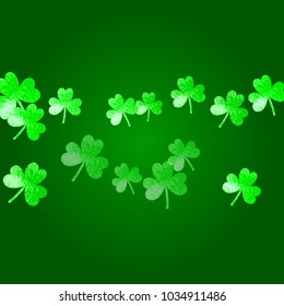 Shamrock background for Saint Patricks Day.