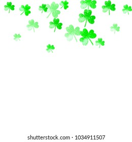 Shamrock background for Saint Patricks Day.