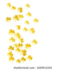 Shamrock background for Saint Patricks Day.