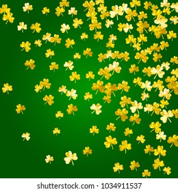 Shamrock background for Saint Patricks Day.
