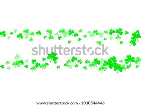 Shamrock background for Saint Patricks Day. 