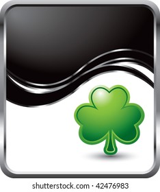 shamrock black wave backdrop