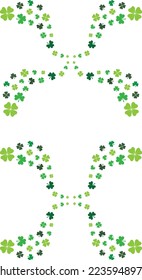 Shamrock Clover, Green Clover, So Lucky, Shamrock, Lucky Clover Vector Illustration Files