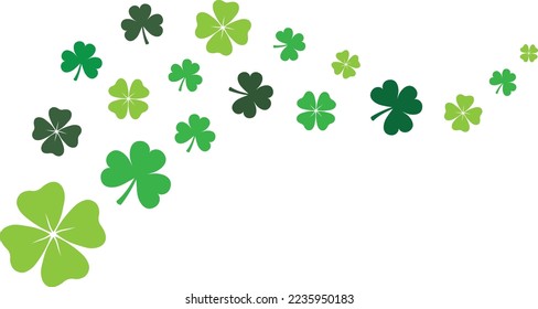 Shamrock Clover, Green Clover, So Lucky, Lucky Clover Vector Illustration File
