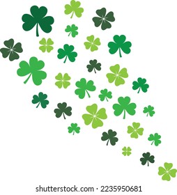 Shamrock Clover, Green Clover, So Lucky, Shamrock, Lucky Clover Vector Illustration File