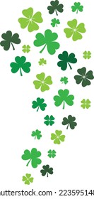 Shamrock, Clover, Green Clover, So Lucky, Lucky Clover Vector Illustration Files