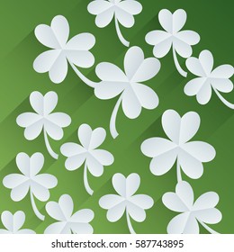 shamrock or clover icon image vector illustration design 