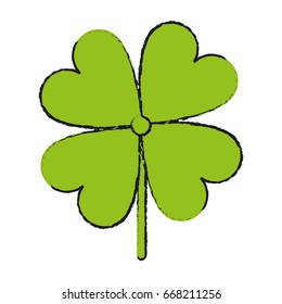 shamrock or clover leaf saint patricks day related icon image 