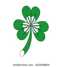 Shamrock clover symbol