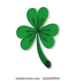 Shamrock clover symbol